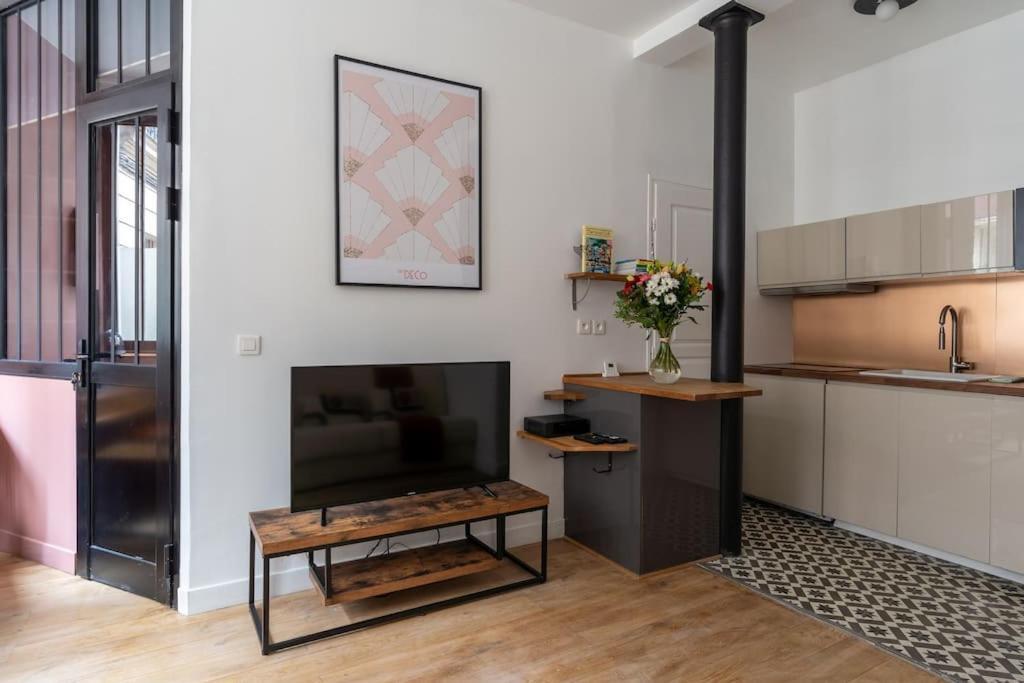 Appartement Magnifique Et Relaxant Avec Sauna Paris Exterior photo