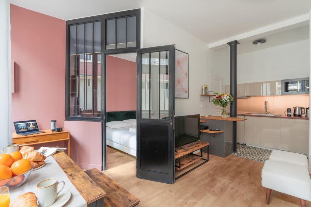 Appartement Magnifique Et Relaxant Avec Sauna Paris Exterior photo
