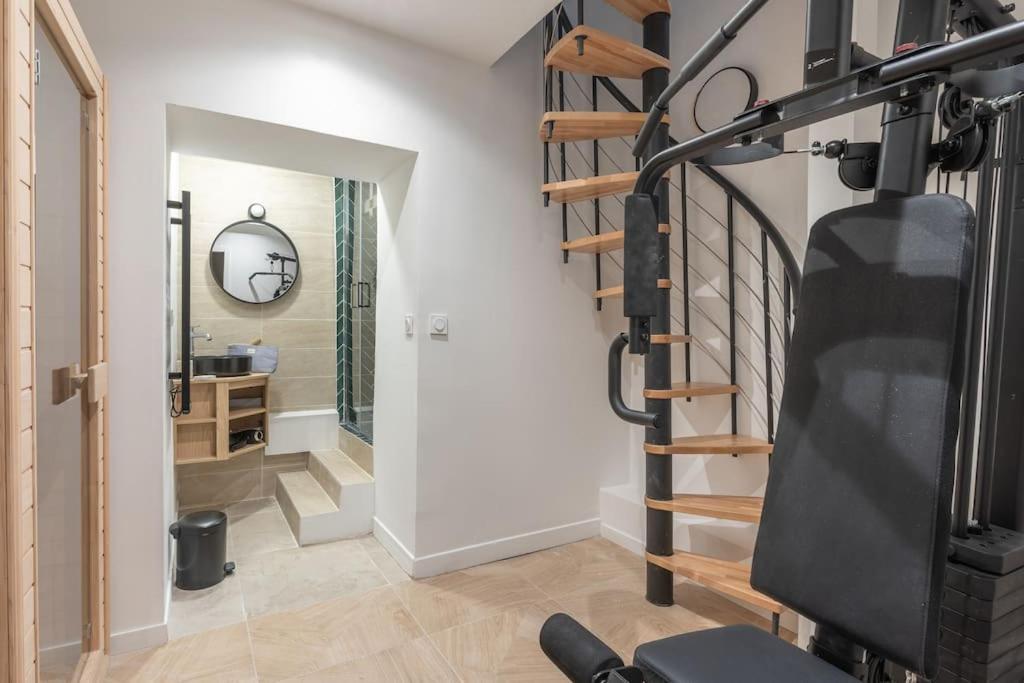 Appartement Magnifique Et Relaxant Avec Sauna Paris Exterior photo